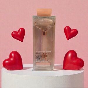 🌸Miniso Rose Quartz Face Massage Roller | Dual Sided